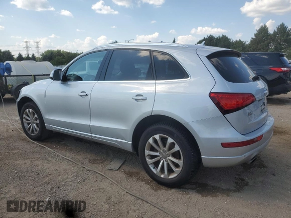 2013 Audi Q5 Premium Plus with VIN WA1LFAFP5DA042177, listed as a Copart auction lot 59809615 with 103,071 mi miles and Salvage title. Bid and sale history available at DreamBid. Image 2.