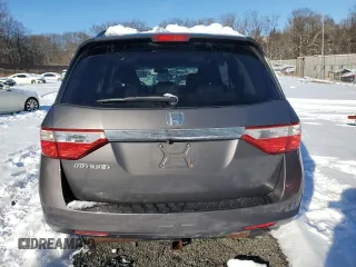 2012 Honda Odyssey EX-L with VIN 5FNRL5H66CB023339, listed as a Copart auction lot 86205974 with 136,087 mi miles and Salvage Title. Bid and sale history available at carsss.com. Image 6.