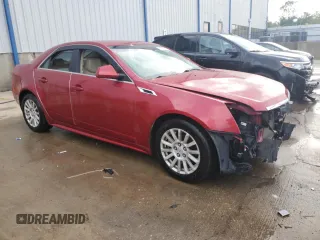 2012 Cadillac CTS Luxury with VIN 1G6DE5E52C0146864, listed as a Copart auction lot 62344445 with 122,648 mi miles and Salvage title. Bid and sale history available at DreamBid. Image 4.