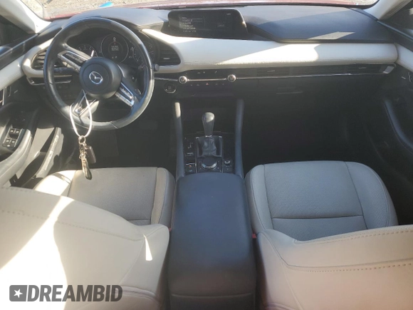 2019 Mazda 3 Premium with VIN 3MZBPAEM8KM102178, listed as a Copart auction lot 82369624 with 70,458 mi miles and Salvage Title. Bid and sale history available at DreamBid. Image 8.