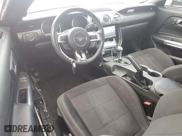 2018 Ford Mustang EcoBoost with VIN 1FA6P8TH0J5105475, listed as a Copart auction lot 59161635 with 49,834 mi miles and Salvage title. Bid and sale history available at DreamBid. Image 8.