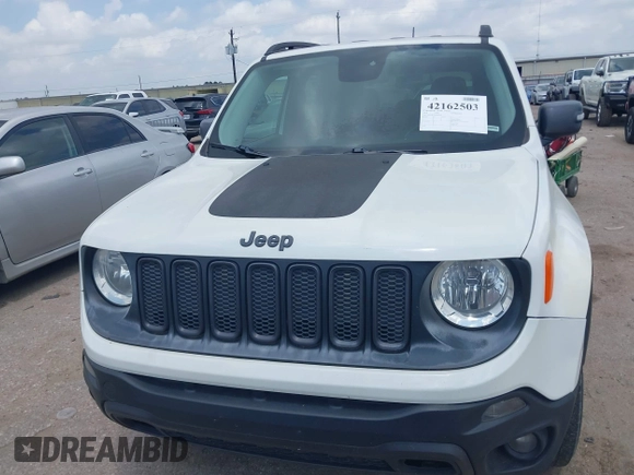 2016 Jeep Renegade Trailhawk with VIN ZACCJBCT7GPD02904, listed as a IAAI auction lot 42162503 with 133,511 mi miles and . Bid and sale history available at carsss.com. Image 12.