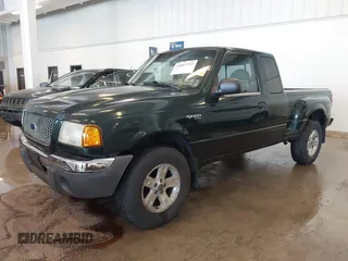 2002 Ford Ranger XL Fleet with VIN 1FTZR45E72PA18871, listed as a IAAI auction lot 41607733 with 185,858 mi miles. Bid and sale history available at carsss.com. Image 2.