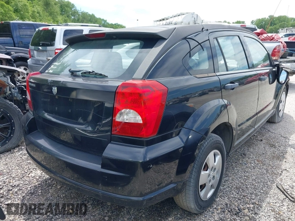 2008 Dodge Caliber SE with VIN 1B3HB28B58D753818, listed as a IAAI auction lot 39373913 with 172,972 mi miles and . Bid and sale history available at DreamBid. Image 4.