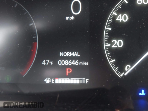 2024 Honda HR-V LX with VIN 3CZRZ2H34RM777308, listed as a IAAI auction lot 41930049 with 8,646 mi miles and . Bid and sale history available at DreamBid. Image 7.