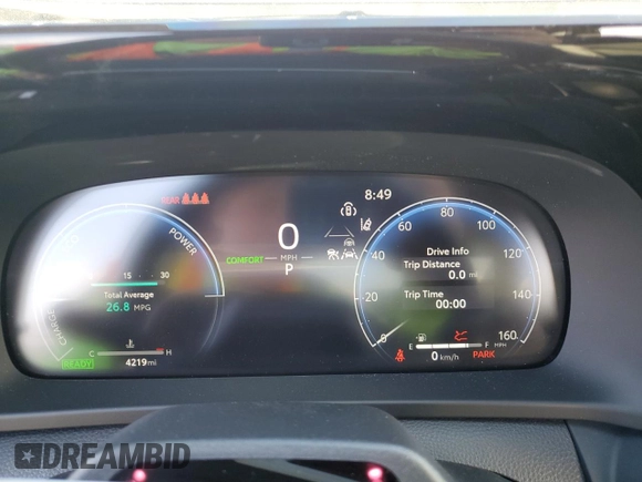 2024 Toyota Crown Platinum with VIN JTDAFAAF2R3005725, listed as a Copart auction lot 48434025 with 4,219 mi miles and Salvage Title. Bid and sale history available at DreamBid. Image 9.