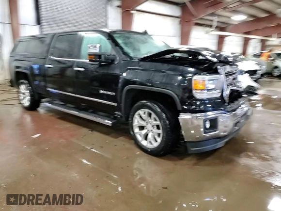 2015 GMC Sierra 1500 SLT with VIN 3GTU2VEJXFG517420, listed as a Copart auction lot 42144385 with 122,446 mi miles and Clean Title. Bid and sale history available at DreamBid. Image 13.