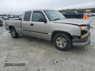 2003 Chevrolet Silverado 1500 with VIN 2GCEC19V831392171, listed as a Copart auction lot 80560884 with 227,041 mi miles and Salvage Title. Bid and sale history available at carsss.com. Image 4.