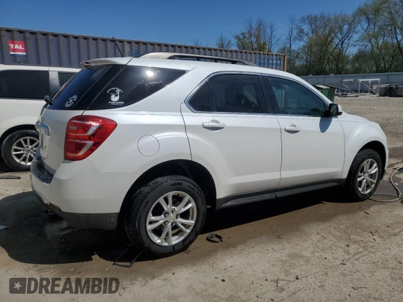 2017 Chevrolet Equinox LT with VIN 2GNFLFEK1H6200362, listed as a Copart auction lot 56155905 with 131,877 mi miles and Non Repairable. Bid and sale history available at DreamBid. Image 3.