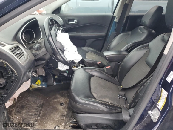 2018 Jeep Compass Latitude with VIN 3C4NJDBBXJT246678, listed as a Copart auction lot 41854435 with NaN miles and Salvage Title. Bid and sale history available at carsss.com. Image 7.