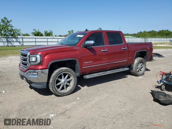2018 GMC Sierra 1500 SLT z VIN 3GTU2NEC7JG152110, wystawiony jako Copart lot #52478995 z przebiegiem 93 992 mil mil oraz Szkoda całkowita • Salvage title. Historia ofert i sprzedaży dostępna na DreamBid. Obrazek 1.