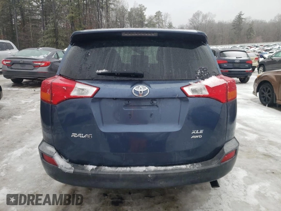 2013 Toyota RAV4 XLE with VIN JTMRFREVXDD036792, listed as a Copart auction lot 44906545 with 111,575 mi miles and Clean Title. Bid and sale history available at carsss.com. Image 6.