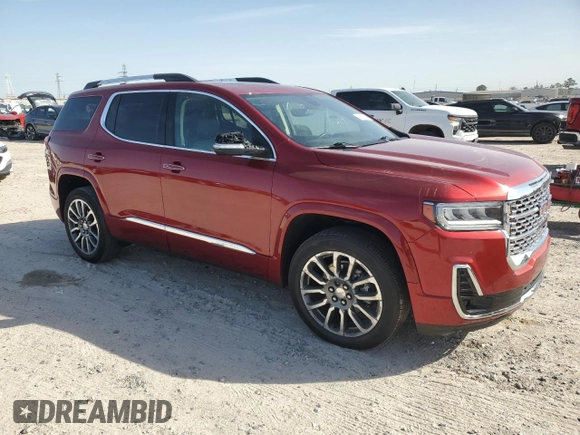 2021 GMC Acadia Denali with VIN 1GKKNPLS0MZ224388, listed as a Copart auction lot 46606365 with 47,240 mi miles and Salvage Title. Bid and sale history available at carsss.com. Image 4.