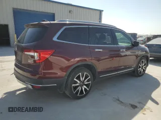 2020 Honda Pilot Touring 8-Passenger with VIN 5FNYF6H99LB006280, listed as a Copart auction lot 48948145 with 36,158 mi miles and Salvage Title. Bid and sale history available at DreamBid. Image 3.