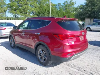 2017 Hyundai Santa Fe 2.4L with VIN 5XYZUDLBXHG397691, listed as a IAAI auction lot 42687035 with 115,563 mi miles and . Bid and sale history available at DreamBid. Image 3.