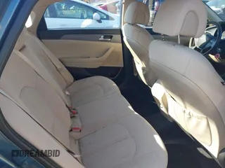 2017 Hyundai Sonata 2.4L with VIN 5NPE24AF8HH500464, listed as a IAAI auction lot 41743598 with 180,420 mi miles and . Bid and sale history available at carsss.com. Image 8.
