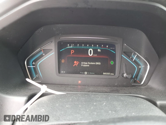 2022 Honda Odyssey EX with VIN 5FNRL6H59NB018877, listed as a Copart auction lot 47428685 with 65,333 mi miles and Salvage Title. Bid and sale history available at DreamBid. Image 9.