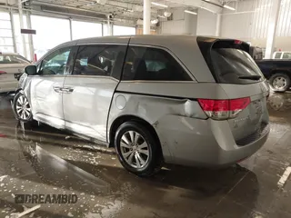 2016 Honda Odyssey EX z VIN 5FNRL5H48GB146659, wystawiony jako IAAI lot #41619759 z przebiegiem 230 679 mil mil oraz . Historia ofert i sprzedaży dostępna na DreamBid. Obrazek 3.