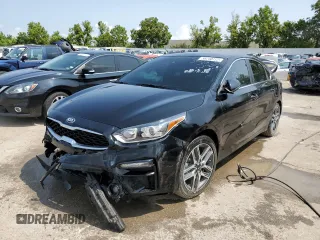 2021 Kia Forte EX with VIN 3KPF54AD6ME281108, listed as a Copart auction lot 38240772 with 34,719 mi miles and Salvage Title. Bid and sale history available at DreamBid. Image 2.