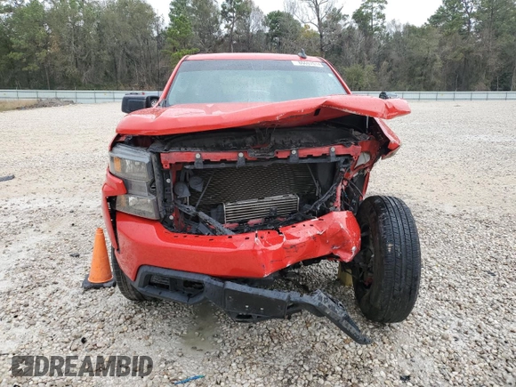 2020 Chevrolet Silverado 1500 Custom with VIN 3GCPWBEK9LG336880, listed as a Copart auction lot 86697014 with 92,820 mi miles and Salvage Title. Bid and sale history available at carsss.com. Image 5.