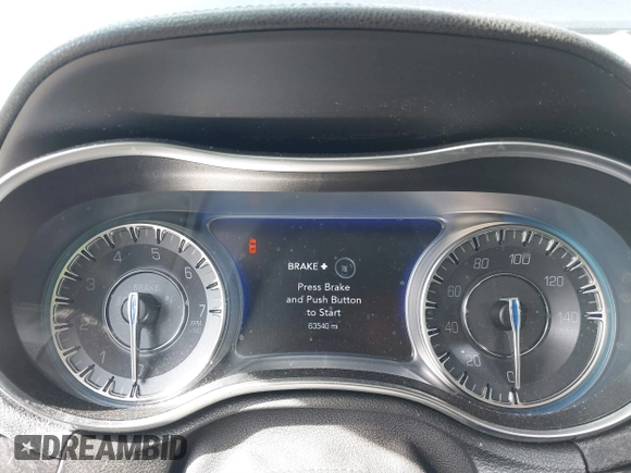 2019 Chrysler 300 Limited with VIN 2C3CCAKGXKH569123, listed as a IAAI auction lot 41786636 with 63,540 mi miles. Bid and sale history available at carsss.com. Image 7.