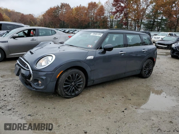 2017 MINI Clubman Cooper S with VIN WMWLN9C36H2B32382, listed as a Copart auction lot 78484184 with 64,144 mi miles and Salvage Title. Bid and sale history available at carsss.com. Image 1.