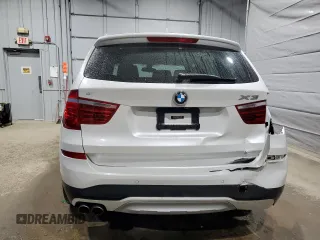 2017 BMW X3 xDrive28i with VIN 5UXWX9C34H0W78776, listed as a Copart auction lot 49159505 with 107,591 mi miles and Salvage Title. Bid and sale history available at DreamBid. Image 6.