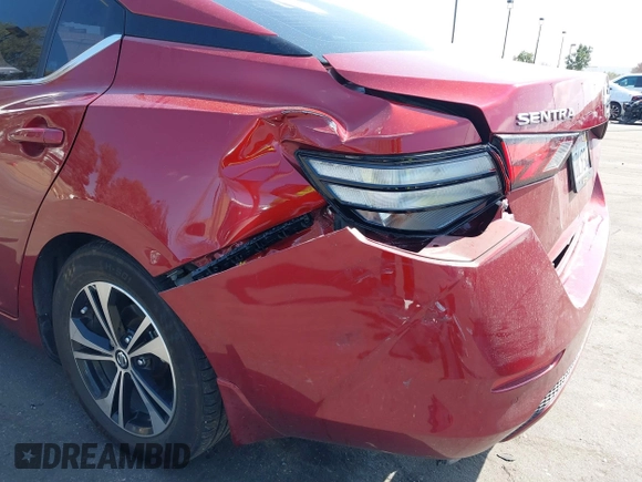 2022 Nissan Sentra SV with VIN 3N1AB8CV4NY294684, listed as a IAAI auction lot 41811877 with 67,585 mi miles and . Bid and sale history available at DreamBid. Image 20.