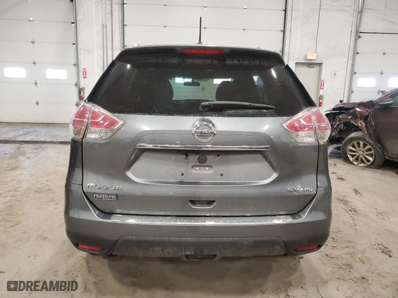 2015 Nissan Rogue SL with VIN 5N1AT2MV8FC770527, listed as a Copart auction lot 48402715 with 92,952 mi miles and Salvage Title. Bid and sale history available at carsss.com. Image 6.