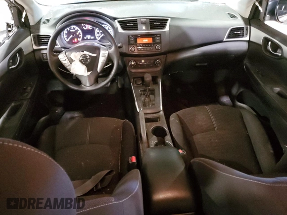 2017 Nissan Sentra S with VIN 3N1AB7AP9HY279584, listed as a Copart auction lot 47652215 with 53,881 mi miles and Salvage Title. Bid and sale history available at carsss.com. Image 8.