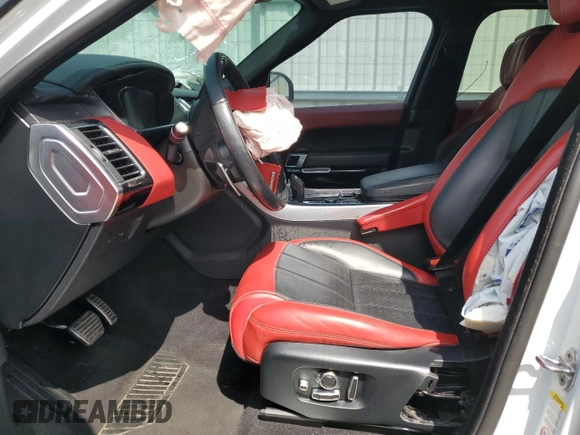 2018 Land Rover Range Rover Sport Autobiography with VIN SALWV2REXJA187483, listed as a Copart auction lot 52781225 with Not Provided miles and Salvage Title. Bid and sale history available at DreamBid. Image 7.