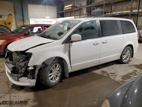 2019 Dodge Grand Caravan SXT with VIN 2C4RDGCG6KR695106, listed as a Copart auction lot 44424215 with 192,484 mi miles and Salvage Title. Bid and sale history available at carsss.com. Image 1.