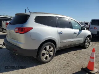 2011 Chevrolet Traverse LTZ with VIN 1GNKVLED4BJ396140, listed as a Copart auction lot 53186315 with Not Provided miles and Clean Title. Bid and sale history available at DreamBid. Image 3.