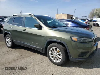 2019 Jeep Cherokee Latitude with VIN 1C4PJLCB0KD448342, listed as a Copart auction lot 51621495 with 86,551 mi miles and Salvage Title. Bid and sale history available at carsss.com. Image 4.
