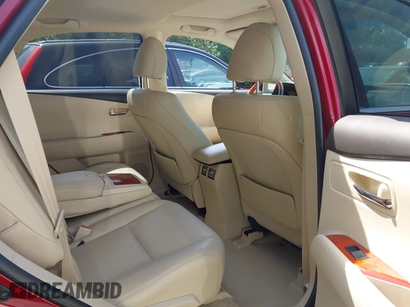 2010 Lexus RX 350 with VIN 2T2BK1BA9AC073675, listed as a IAAI auction lot 42618881 with 61,543 mi miles and . Bid and sale history available at DreamBid. Image 8.