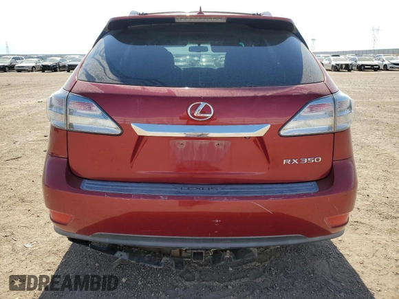 2012 Lexus RX 350 z VIN 2T2ZK1BA7CC073160, wystawiony jako Copart lot #59152155 z przebiegiem 190 984 mil mil oraz Czysty tytuł • Clean title. Historia ofert i sprzedaży dostępna na DreamBid. Obrazek 6.