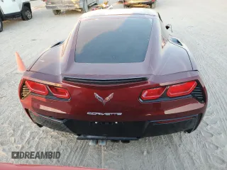 2019 Chevrolet Corvette 1LT with VIN 1G1YB2D75K5120858, listed as a Copart auction lot 76556084 with 28,932 mi miles and Salvage Title. Bid and sale history available at carsss.com. Image 6.
