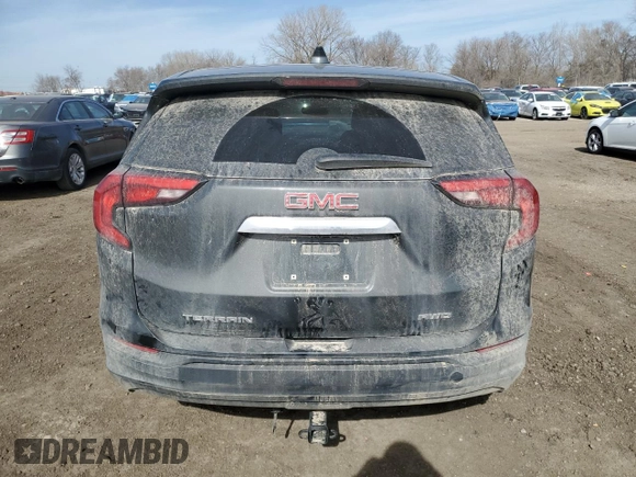 2020 GMC Terrain SLE with VIN 3GKALTEVXLL201207, listed as a Copart auction lot 49579025 with 60,033 mi miles and Salvage title. Bid and sale history available at DreamBid. Image 6.