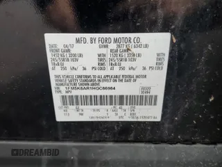 2017 Ford Police Interceptor Utility z VIN 1FM5K8AR1HGC86984, wystawiony jako Copart lot #54294055 z przebiegiem 152 577 mil mil oraz Szkoda całkowita • Salvage title. Historia ofert i sprzedaży dostępna na DreamBid. Obrazek 13.