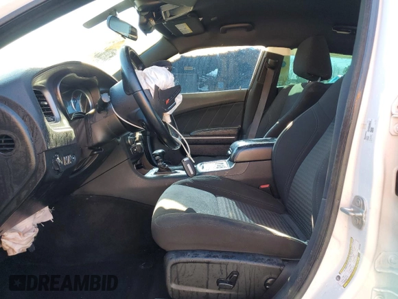 2023 Dodge Charger SXT with VIN 2C3CDXBGXPH674560, listed as a Copart auction lot 47427085 with 25,479 mi miles and Salvage Title. Bid and sale history available at DreamBid. Image 7.