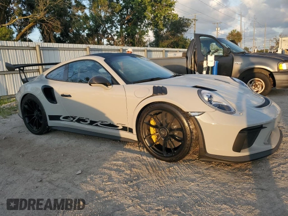 2019 Porsche 911 GT3 RS with VIN WP0AF2A94KS165438, listed as a Copart auction lot 67957454 with 16,191 mi miles and Non Repairable. Bid and sale history available at DreamBid. Image 4.