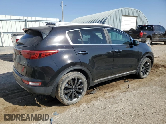 2018 Kia Sportage EX z VIN KNDPN3AC8J7450904, wystawiony jako Copart lot #76091074 z przebiegiem 104 850 mil mil oraz Szkoda całkowita • Salvage title. Historia ofert i sprzedaży dostępna na DreamBid. Obrazek 3.