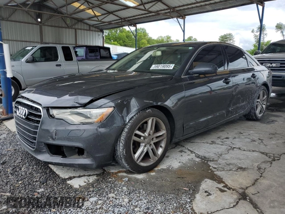 2012 Audi A6 Premium Plus z VIN WAUDFAFC4CN150558, wystawiony jako Copart lot #59019095 z przebiegiem 220 222 mil mil oraz Szkoda całkowita • Salvage title. Historia ofert i sprzedaży dostępna na DreamBid. Obrazek 1.