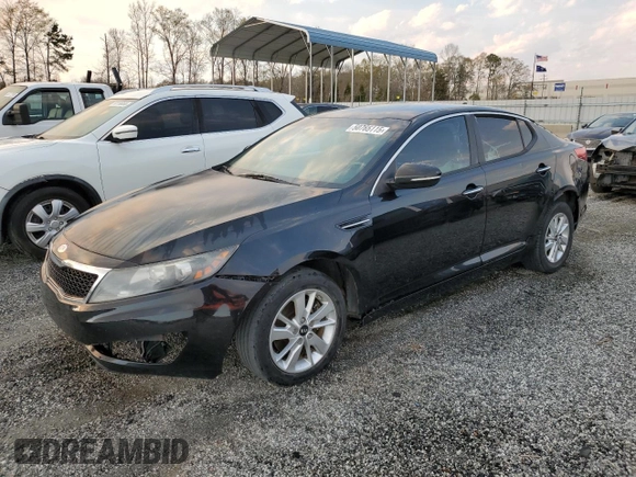 2013 Kia Optima EX with VIN 5XXGN4A73DG235614, listed as a Copart auction lot 50765115 with 175,775 mi miles and Clean Title. Bid and sale history available at carsss.com. Image 1.
