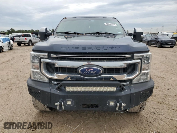 2022 Ford Super Duty F-250 SRW XL with VIN 1FT7W2BT0NEG01368, listed as a Copart auction lot 50846025 with 97,472 mi miles and Salvage Title. Bid and sale history available at carsss.com. Image 5.