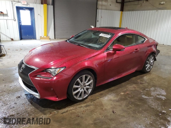 2016 Lexus RC 300 F Sport z VIN JTHSM5BC9G5000186, wystawiony jako Copart lot #82590984 z przebiegiem 100 601 mil mil oraz Szkoda całkowita • Salvage title. Historia ofert i sprzedaży dostępna na DreamBid. Obrazek 1.