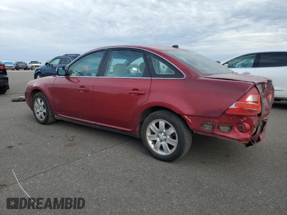 2007 Ford Five Hundred SEL with VIN 1FAHP24127G159090, listed as a Copart auction lot 77440244 with 0 mi miles and Salvage Title. Bid and sale history available at carsss.com. Image 2.