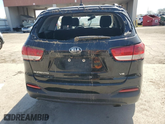 2016 Kia Sorento LX z VIN 5XYPGDA59GG179624, wystawiony jako Copart lot #54528595 z przebiegiem Nie podano mil oraz Szkoda całkowita • Salvage title. Historia ofert i sprzedaży dostępna na DreamBid. Obrazek 6.