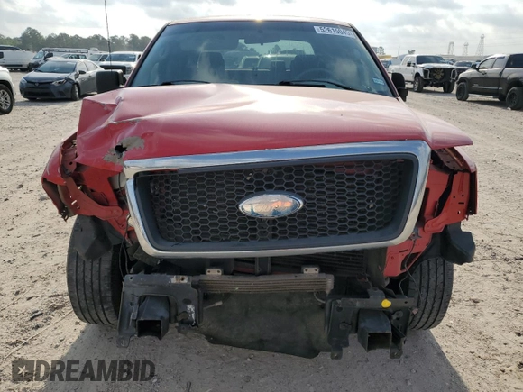 2008 Ford F-150 XL with VIN 1FTRW12W78FB29777, listed as a Copart auction lot 52615045 with 90,866 mi miles and Salvage Title. Bid and sale history available at carsss.com. Image 5.