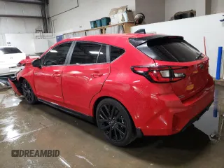 2024 Subaru Impreza RS with VIN JF1GUHJC3R8338538, listed as a Copart auction lot 77365644 with 3,106 mi miles and Salvage Title. Bid and sale history available at carsss.com. Image 2.